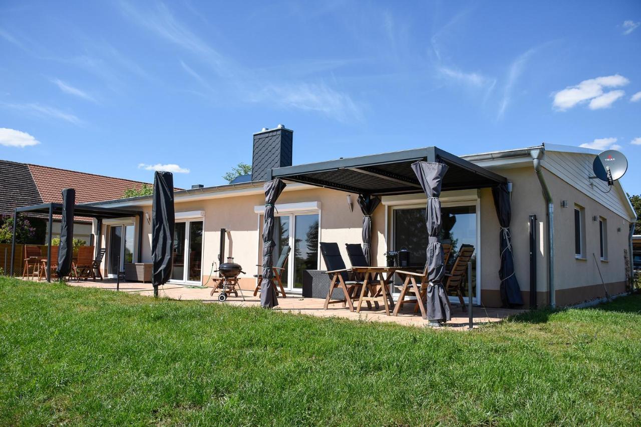 Barrierefreie Ferienwohnung Trueben Bornum Exterior foto