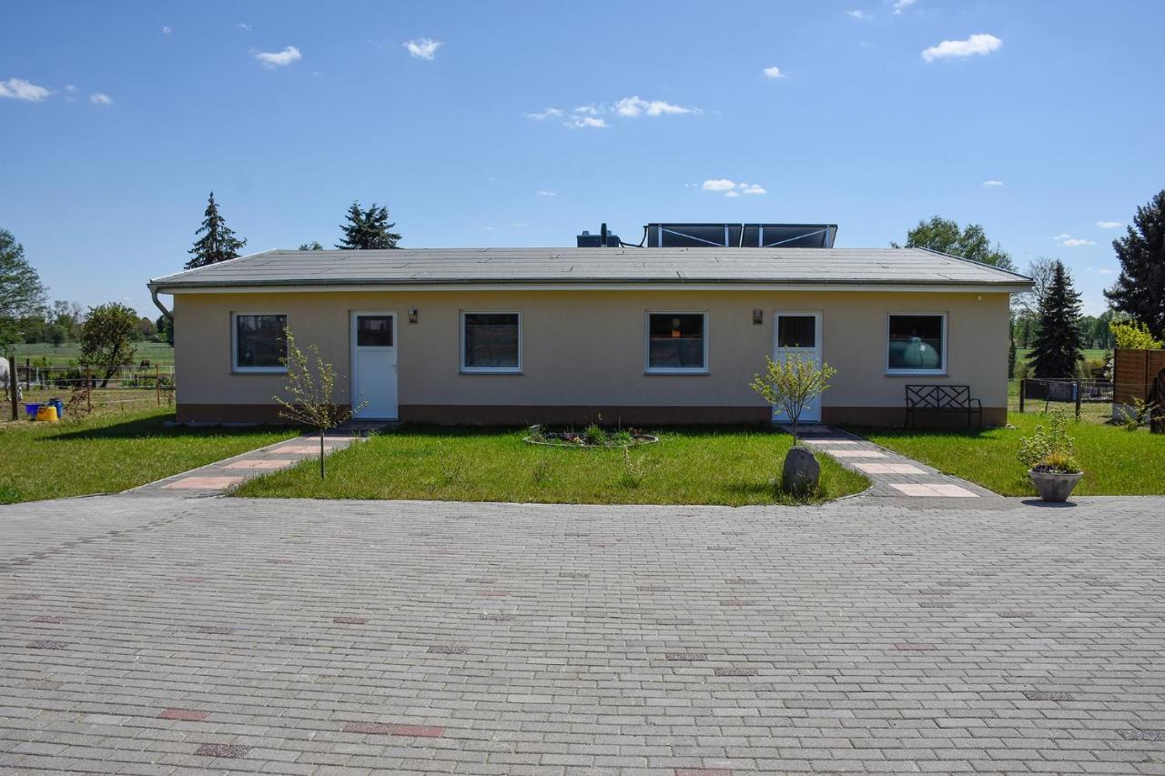 Barrierefreie Ferienwohnung Trueben Bornum Exterior foto