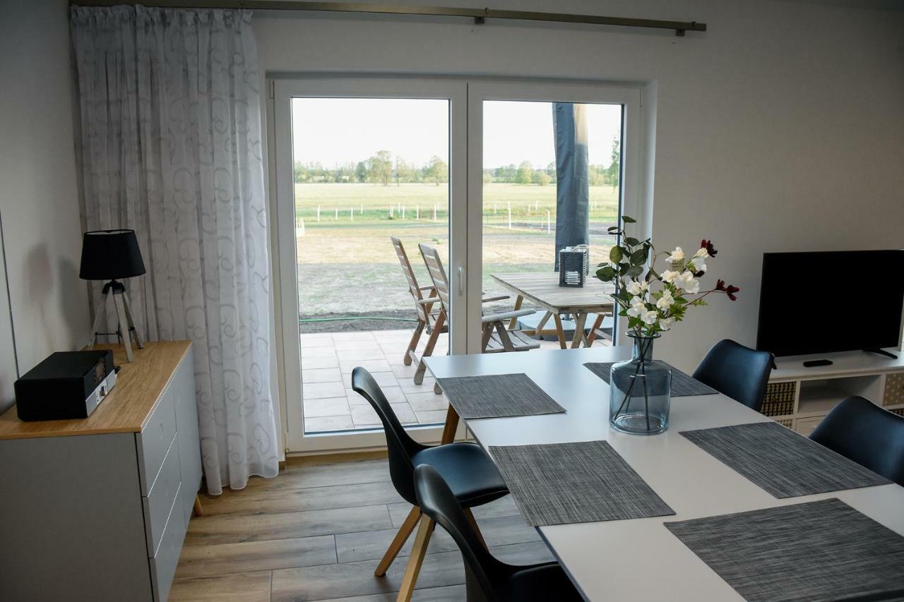 Barrierefreie Ferienwohnung Trueben Bornum Exterior foto
